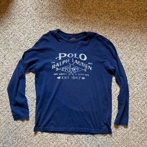 Polo Long Sleeve Graphic Tee
